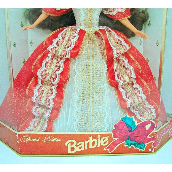 10th Anniversary Happy Holidays 1997 Sp Ed Barbie - Picture 3 of 12